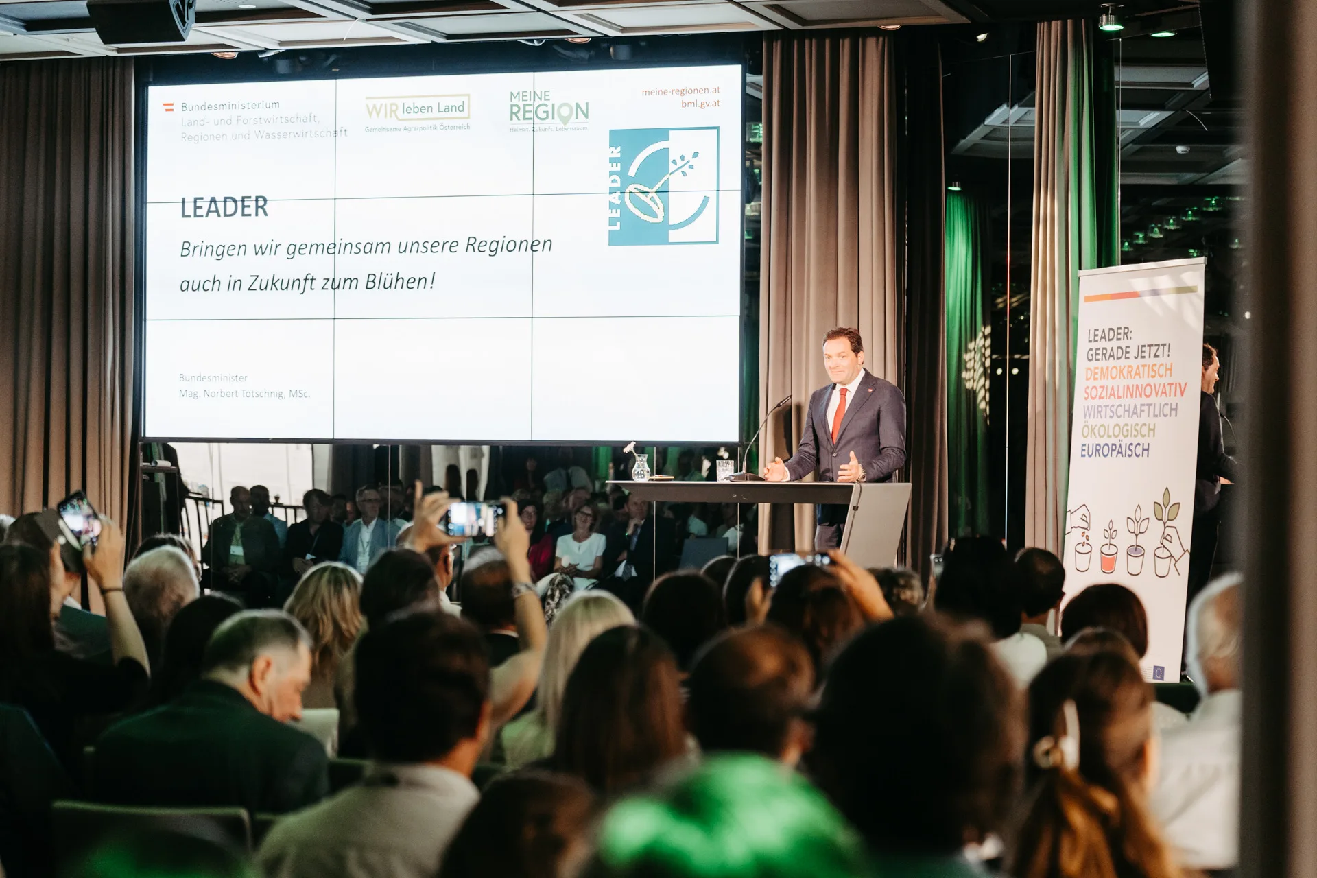 LEADER Kongress · Bundesminister